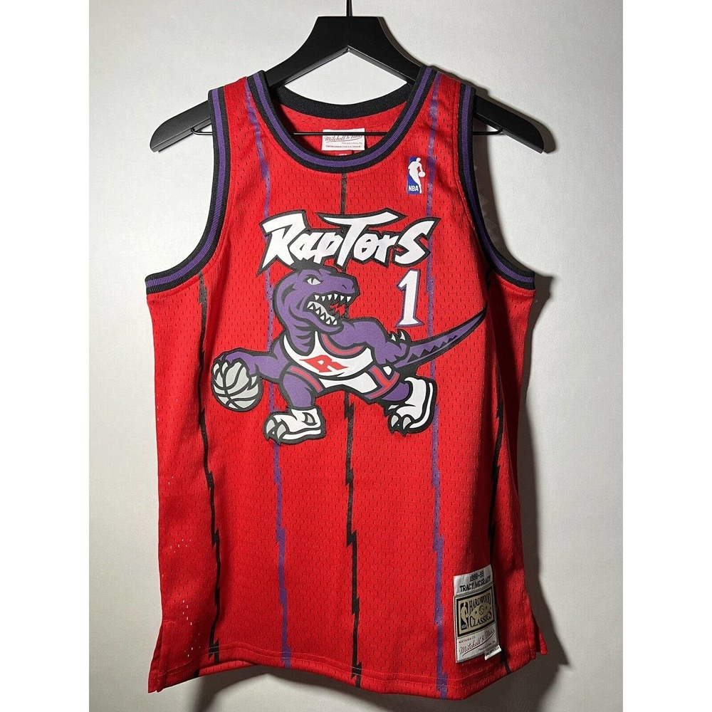 Tracy McGrady Toronto Raptors Youth Large Mitchell & Ness 98-99 Authentic Jersey